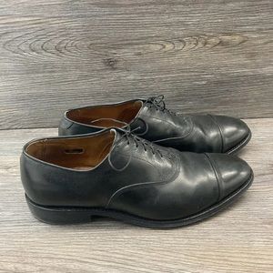 Allen Edmonds Park Avenue Men's 9.5 Black Leather Oxford Dress Shoe EEE
